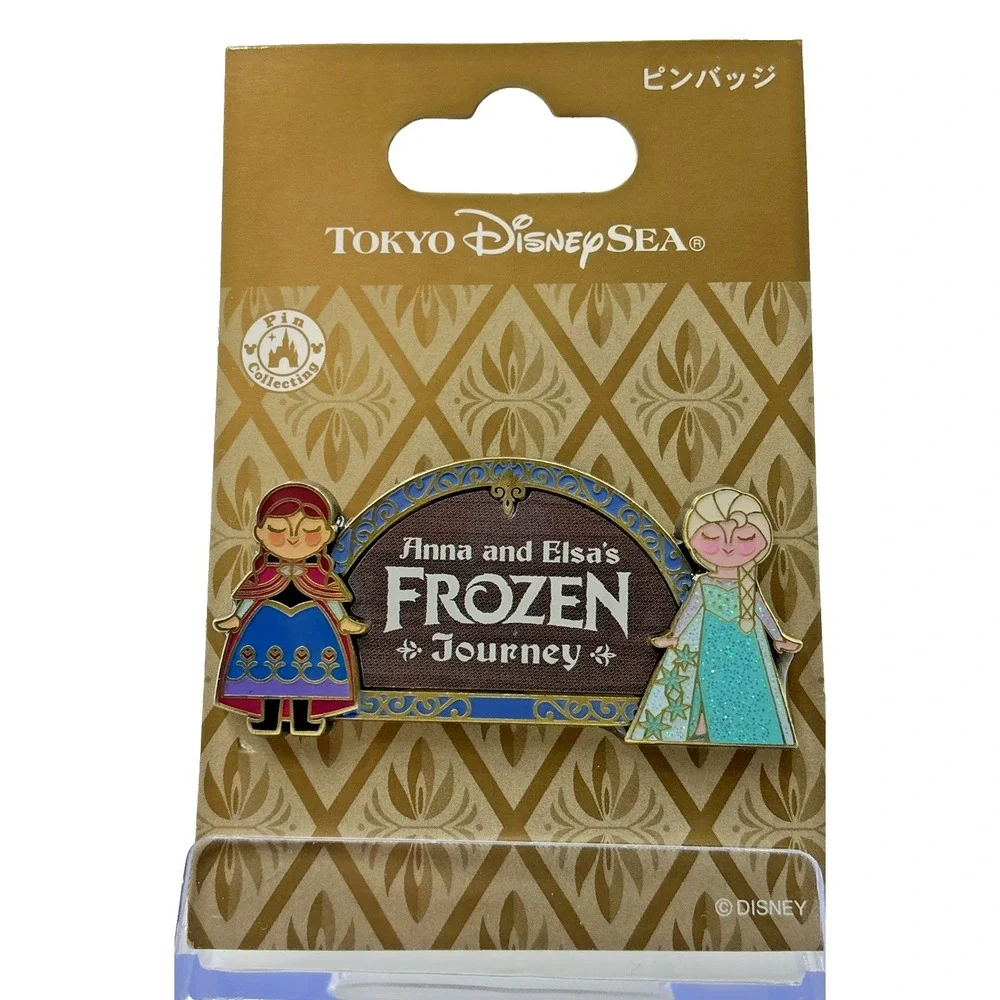 Tokyo DisneySea Frozen Journey Pin Anna Elsa Fantasy Springs Japan